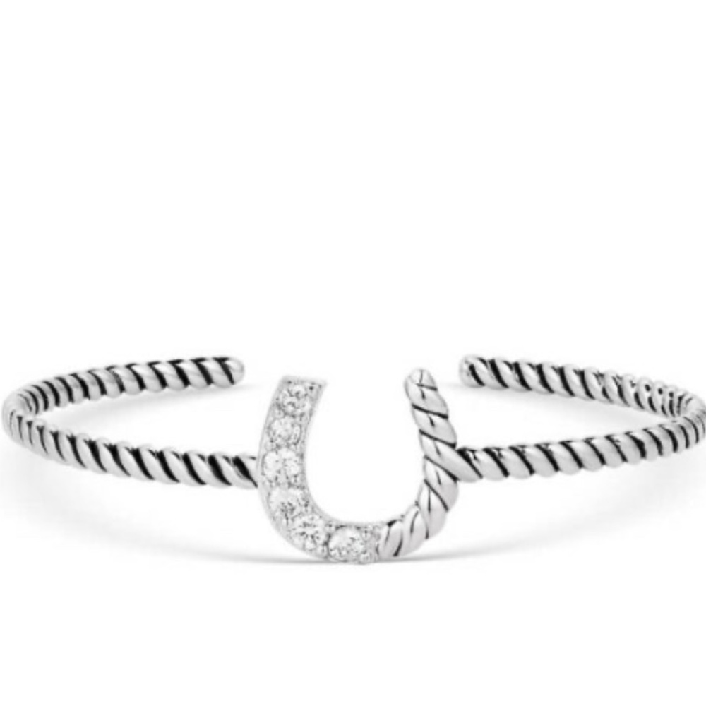 Montana Silversmiths, Ladies Roping Luck Cuff Bracelet